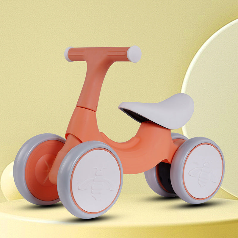 Children Learn To Walk Parallel Cars Without Pedals