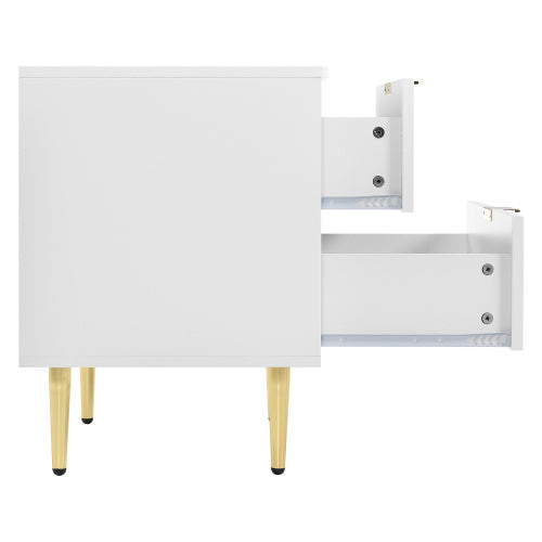 Moderner Nachttisch Aus Metallfaserplatte