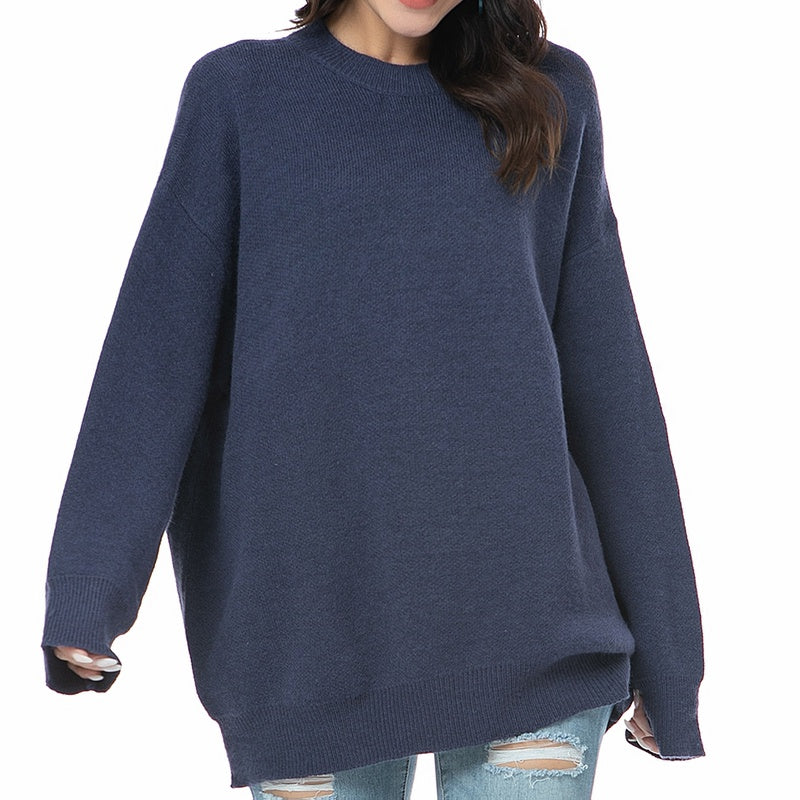 Pullover Fashion Knitwear Fall Lazy Womens Sweater