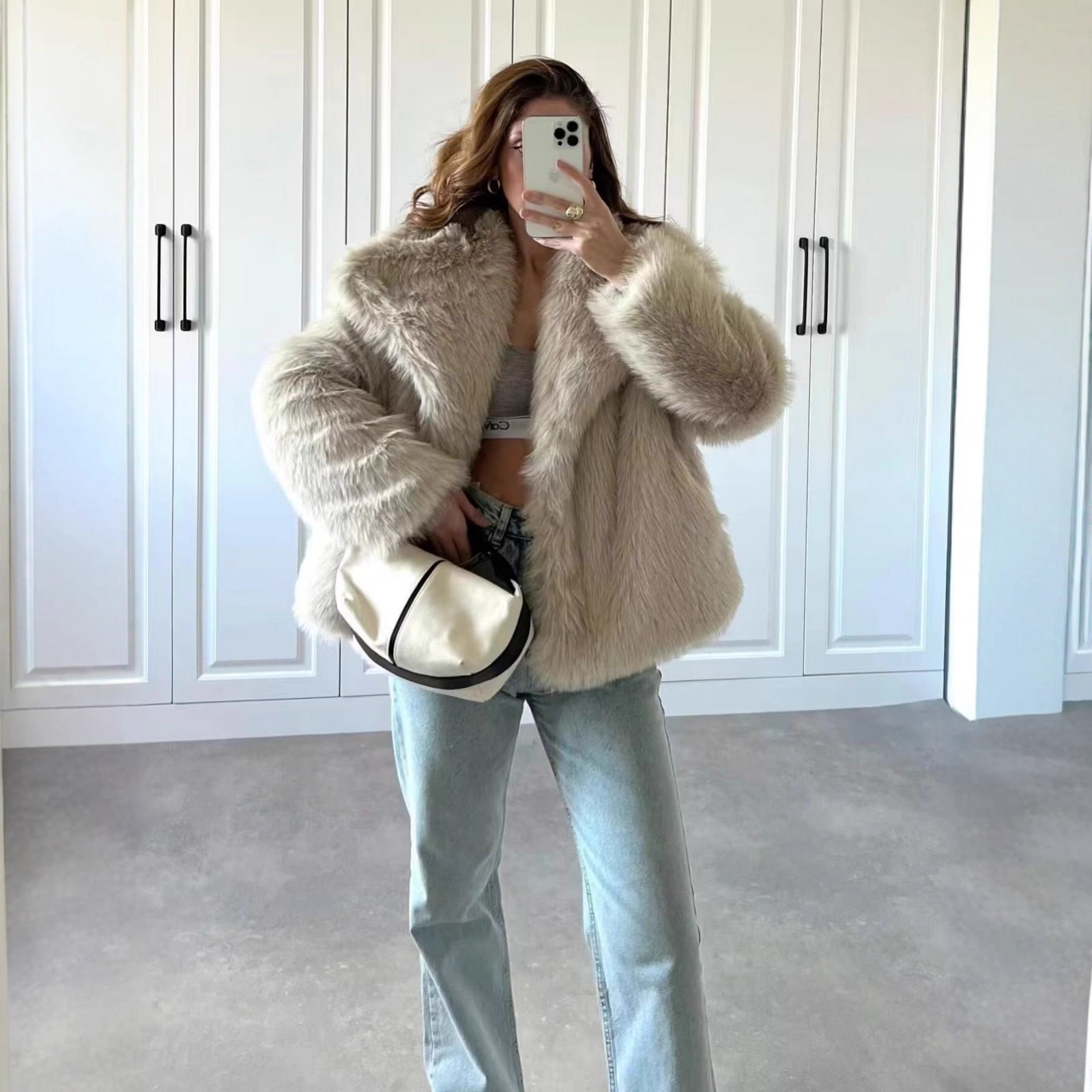 New High-grade Artificial Fur Short Heavy