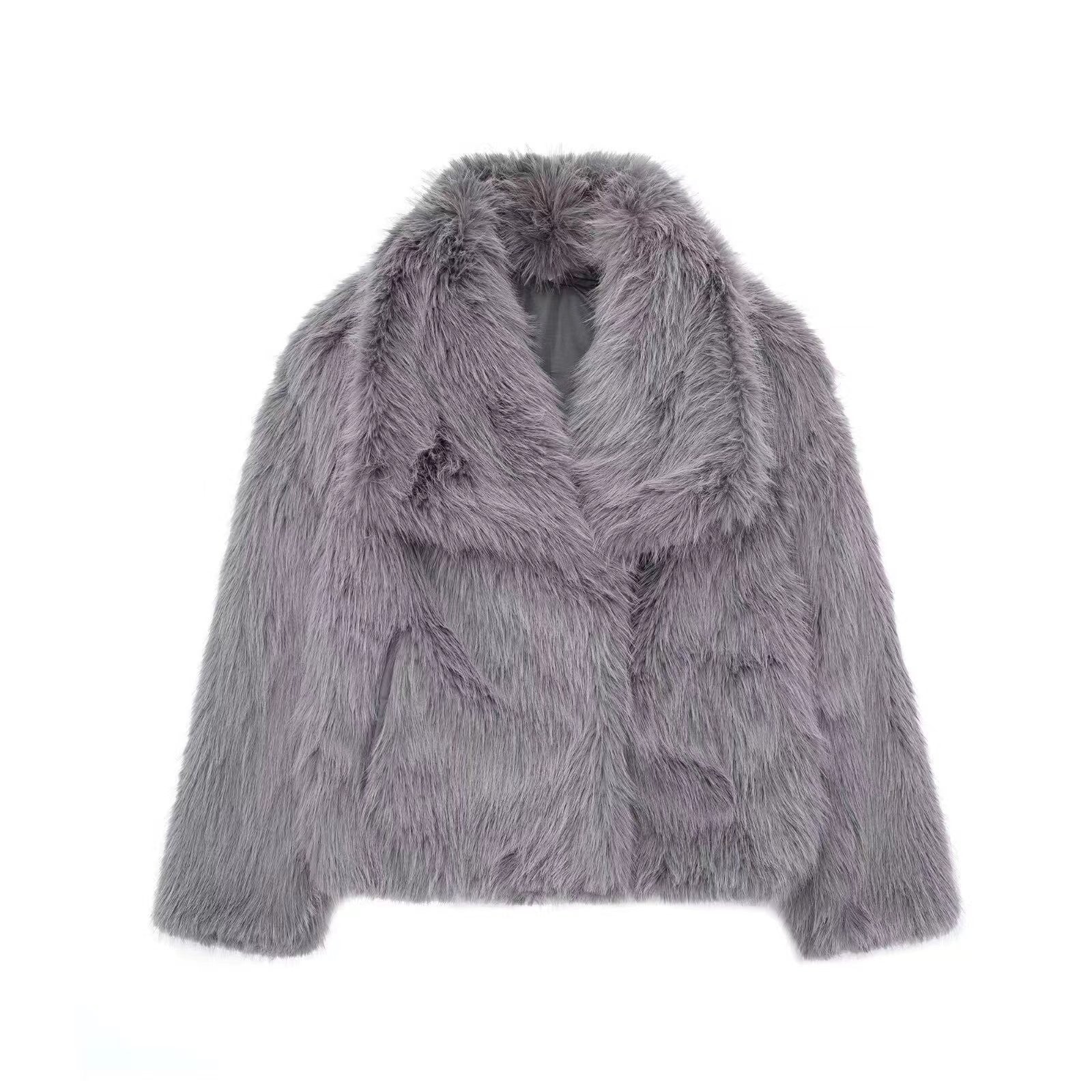New High-grade Artificial Fur Short Heavy