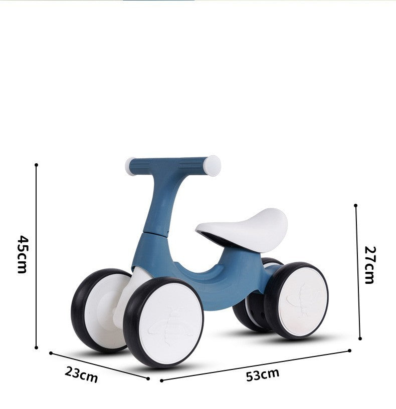 Children Learn To Walk Parallel Cars Without Pedals