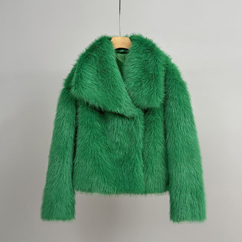 New High-grade Artificial Fur Short Heavy
