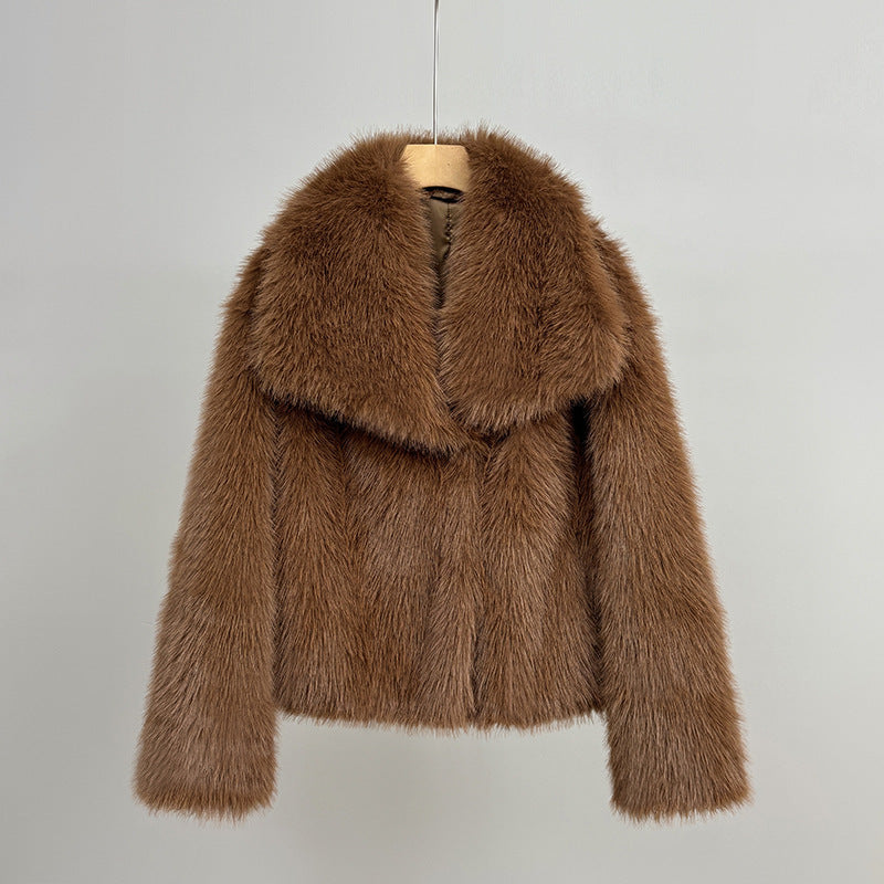New High-grade Artificial Fur Short Heavy