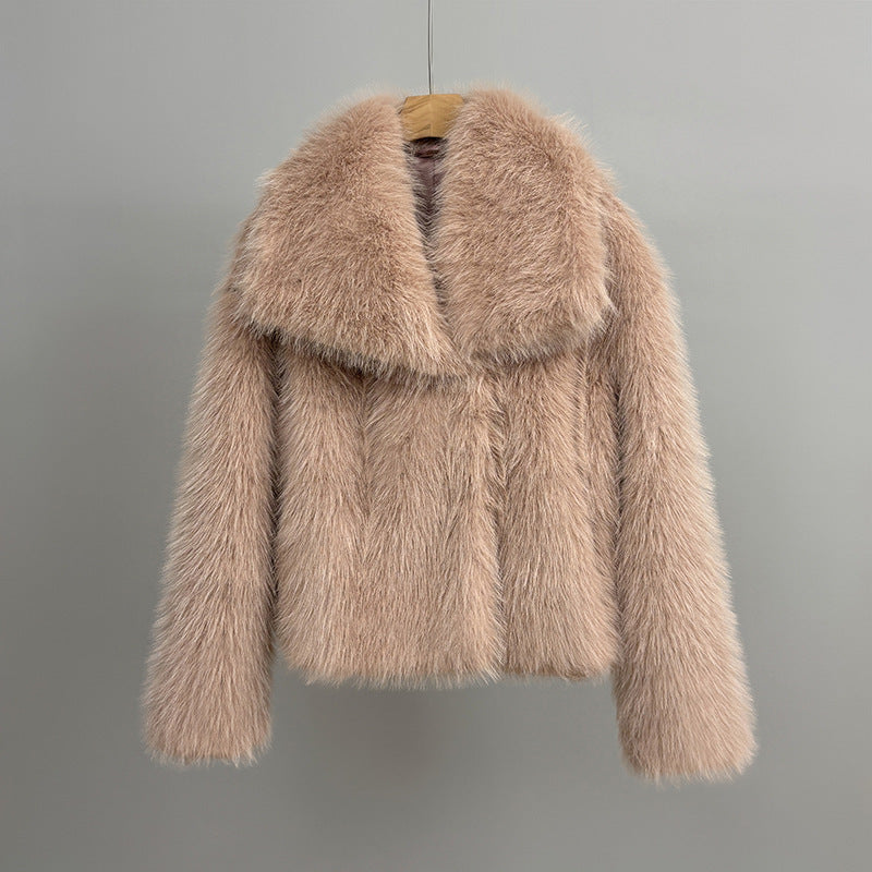 New High-grade Artificial Fur Short Heavy
